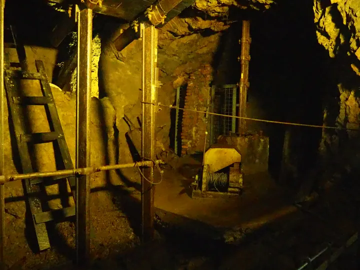 Zilvermijnen Tellure, Sainte-Marie-aux-Mines, Haut-Rhin (Frankrijk)